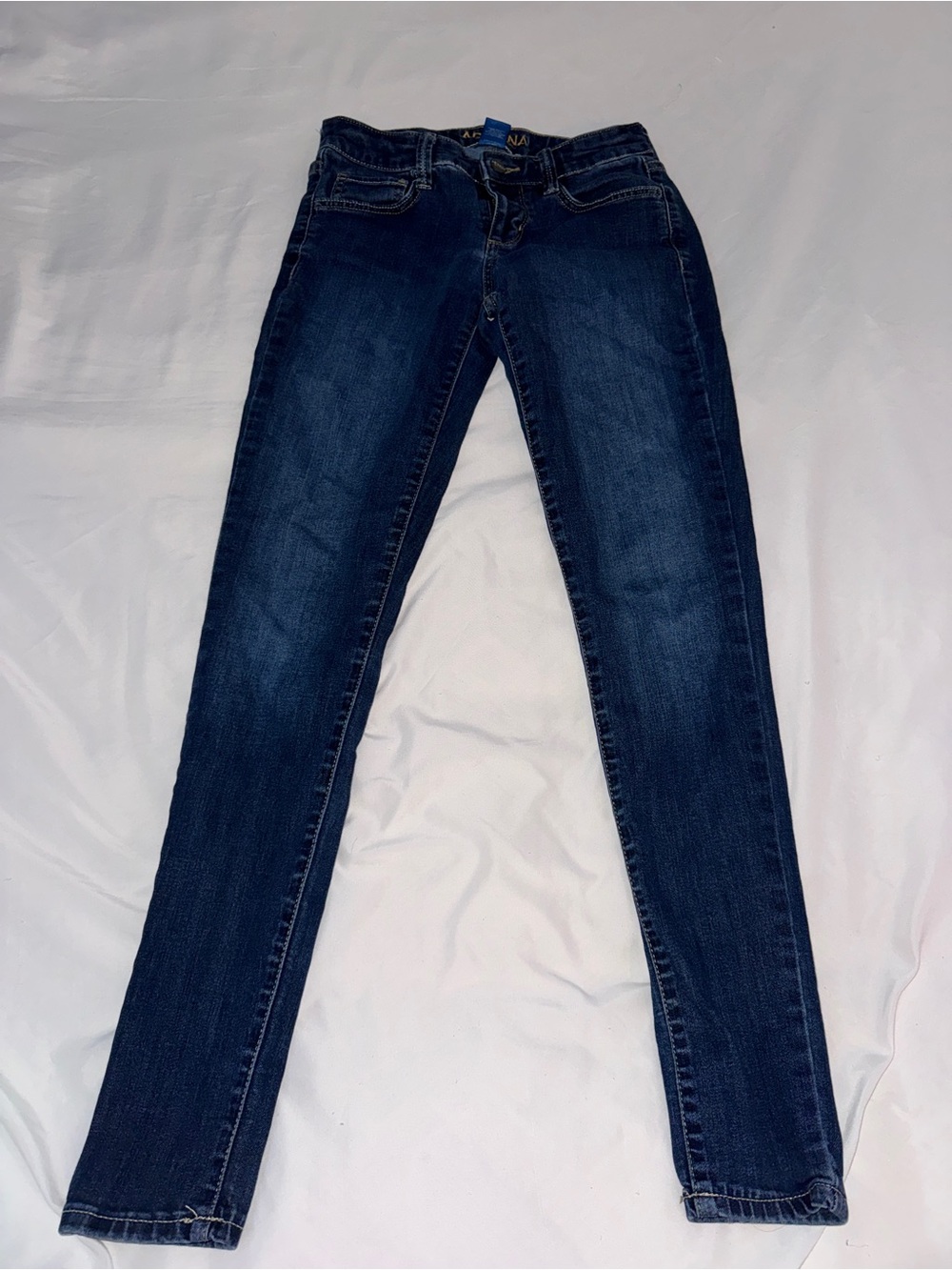 Arizona Jean Co. Dark Wash Skinny Jeans Size 1 Average